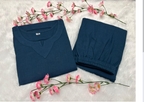 Elegant Cotton Slub Co-ord Set
