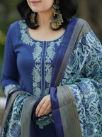 ROYAL BLUE HANDLOOM ELEGANCE 💙