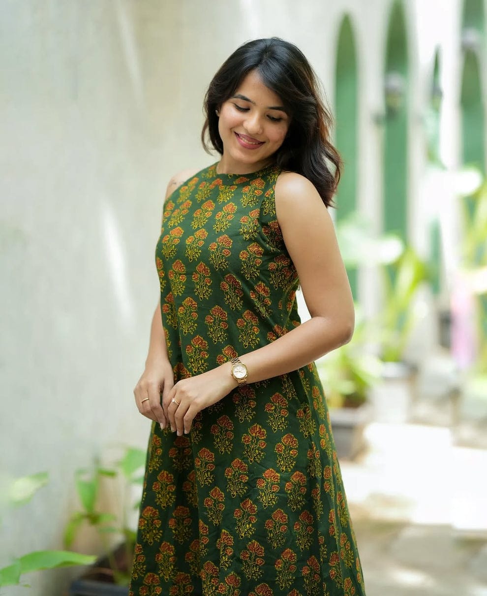 Premium Cambric Cotton Kurti Palazzo Set 🌸