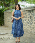 Women’s Cotton Printed Maxi Dress | Elegant Casual Summer Wear
