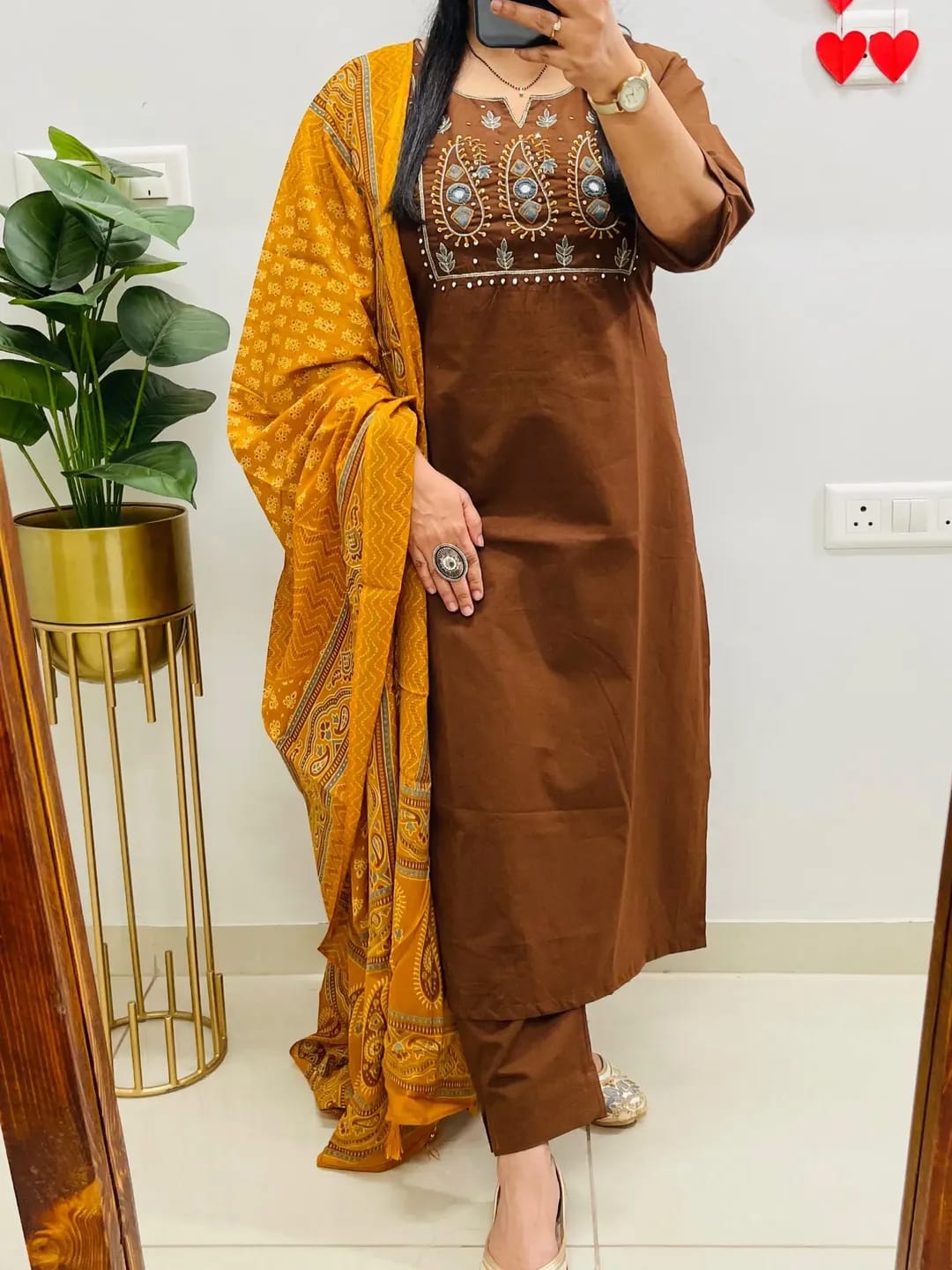 Premium Pure Fine Cotton Kurti Set 💖