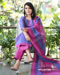 Premium South Cotton Handloom Kurti Set 🌸