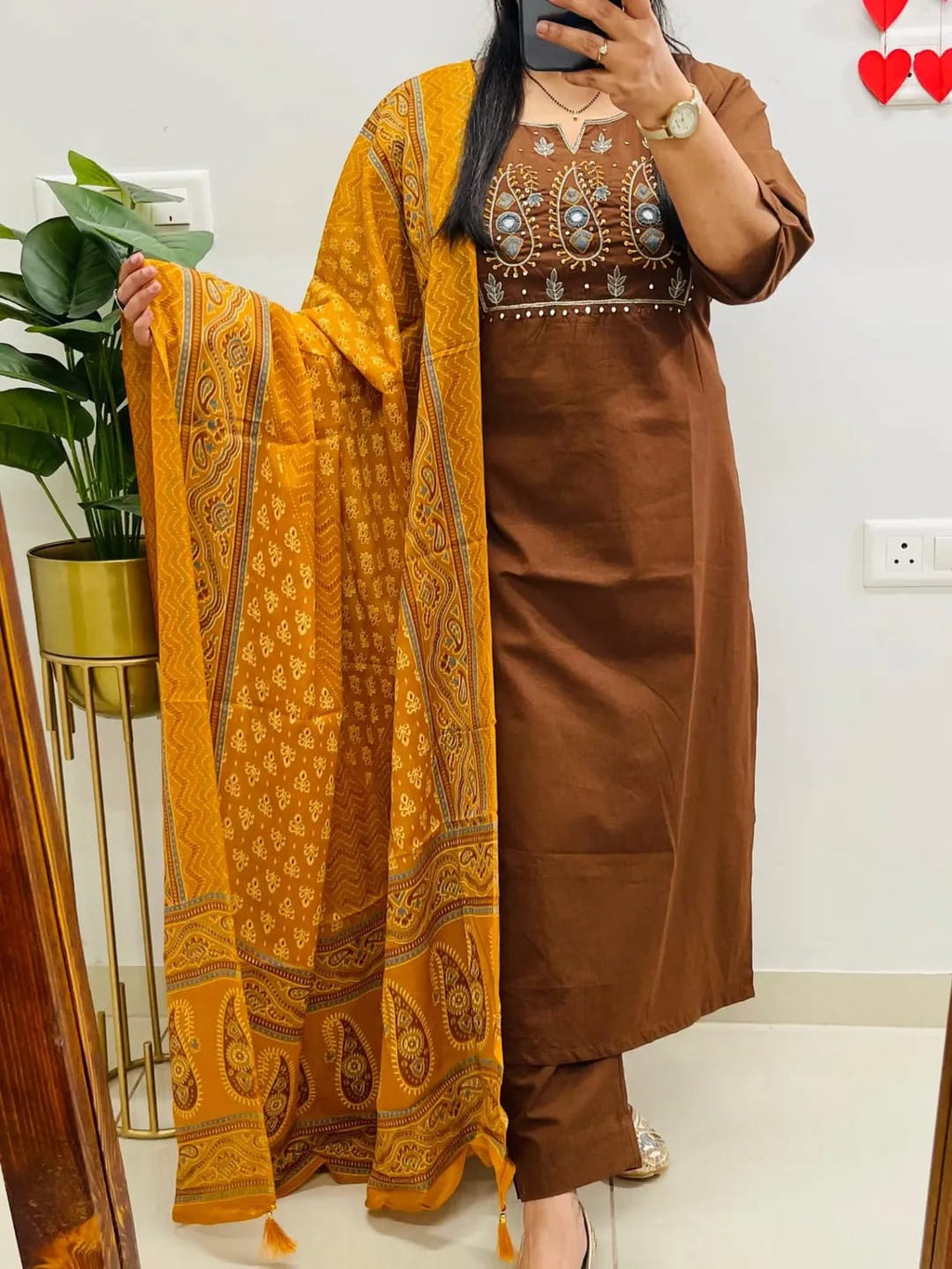 Premium Pure Fine Cotton Kurti Set 💖