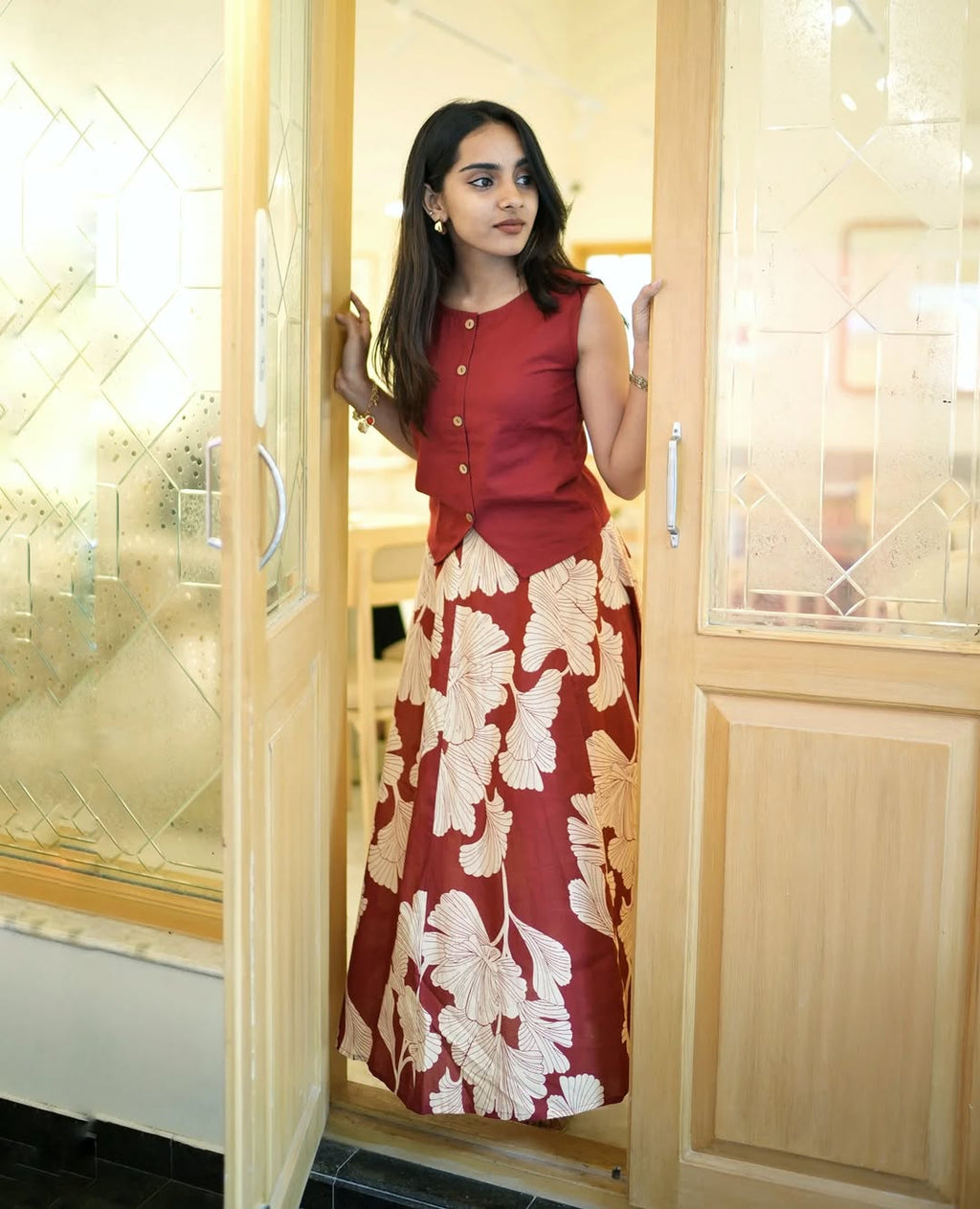 Elegant Floral Maxi Dress 🌸