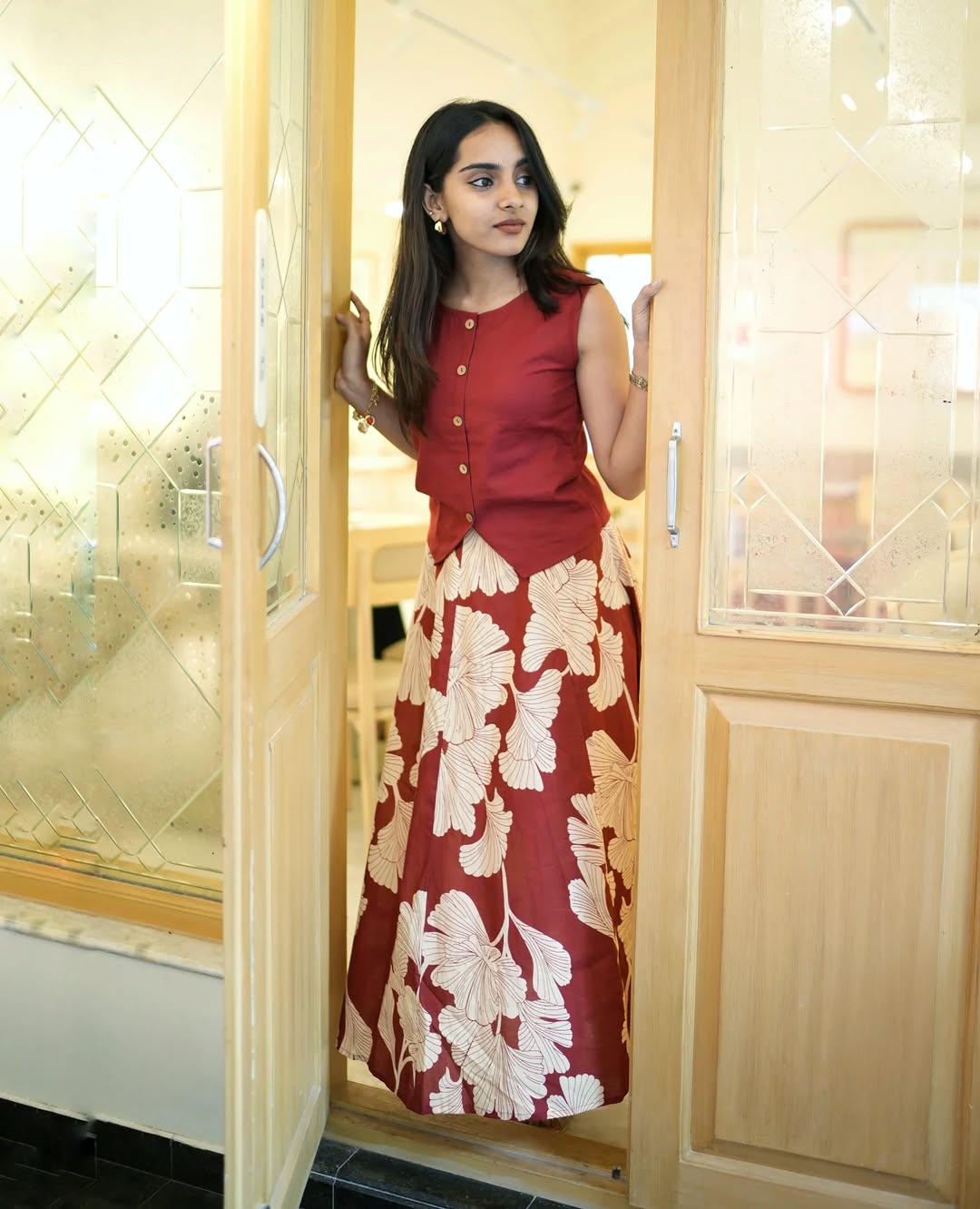 Elegant Floral Maxi Dress 🌸