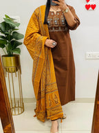 Premium Pure Fine Cotton Kurti Set 💖