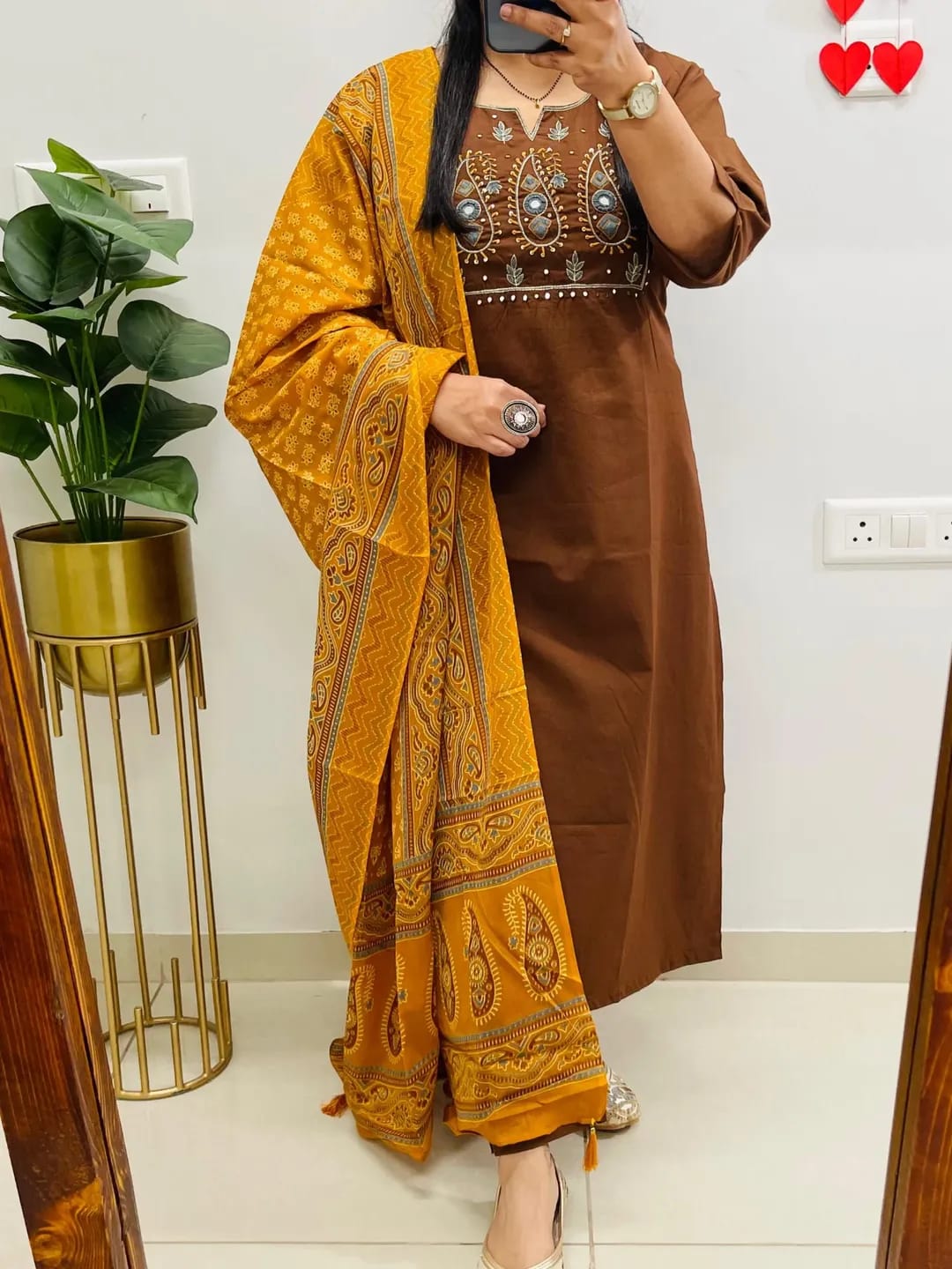 Premium Pure Fine Cotton Kurti Set 💖