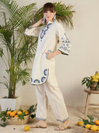 Premium Cotton Flex Kurta Pant Set